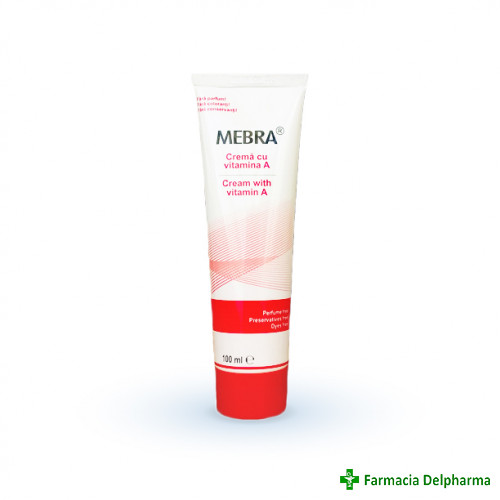 Crema cu Vitamina A x 100 ml, Mebra